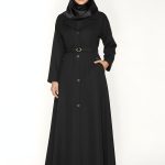 Stylish Button-Down Abaya + FREE Rose & Crown 🌹👑 | Elegant Office Wear
