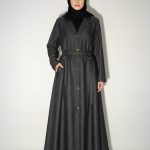 Stylish Button-Down Abaya + FREE Rose & Crown 🌹👑 | Elegant Office Wear