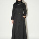 Stylish Button-Down Abaya + FREE Rose & Crown 🌹👑 | Elegant Office Wear